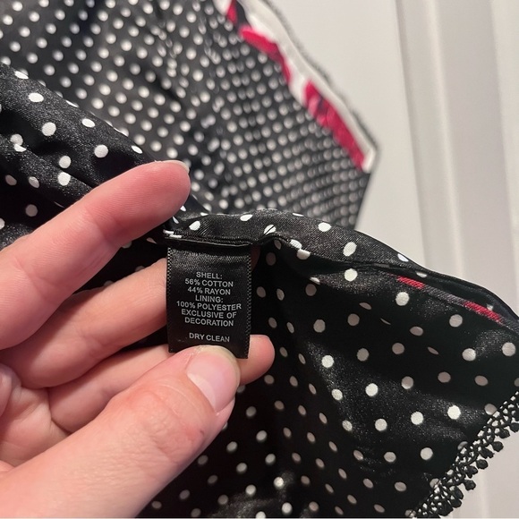 White House Black Market Bustier Top Corset Floral Red black Women 4 Small - Picture 5 of 6